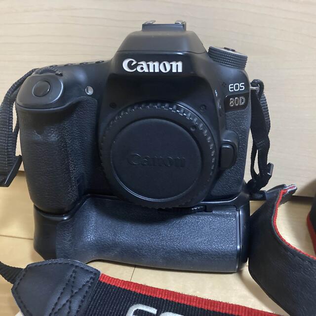 Canon デジタル一眼レフカメラ EOS 80D ボディバッテリーグリップ