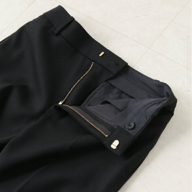 《Deuxieme Class》standard パンツ ◆ ブラック ◆ 36 《Deuxieme Class》standard パンツ ◆ ブラック ◆ 36