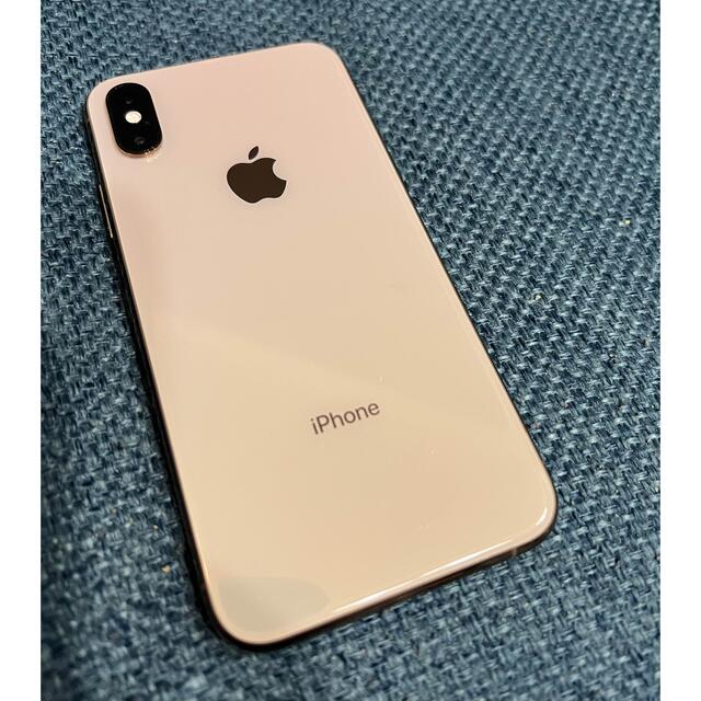 iPhone Xs 256gb pink SIMフリースマホ/家電/カメラ