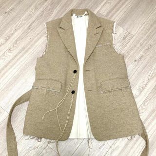 midorikawa silkwoolbeltedvest | www.jarussi.com.br