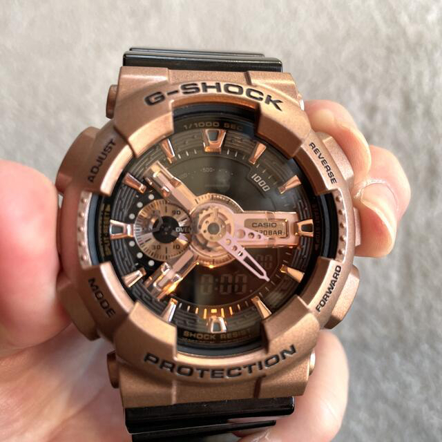【美品】CASIO G-SHOCK/カシオGショック GA-110GD 腕時計