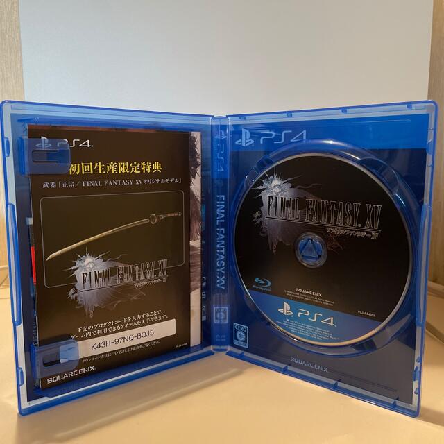 ファイナルファンタジーXV PS4 エンタメ/ホビーのゲームソフト/ゲーム機本体(家庭用ゲームソフト)の商品写真