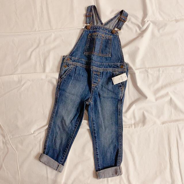 新品未使用　babyGAP  3years 100cm オーバーオール キッズ/ベビー/マタニティのキッズ服男の子用(90cm~)(パンツ/スパッツ)の商品写真