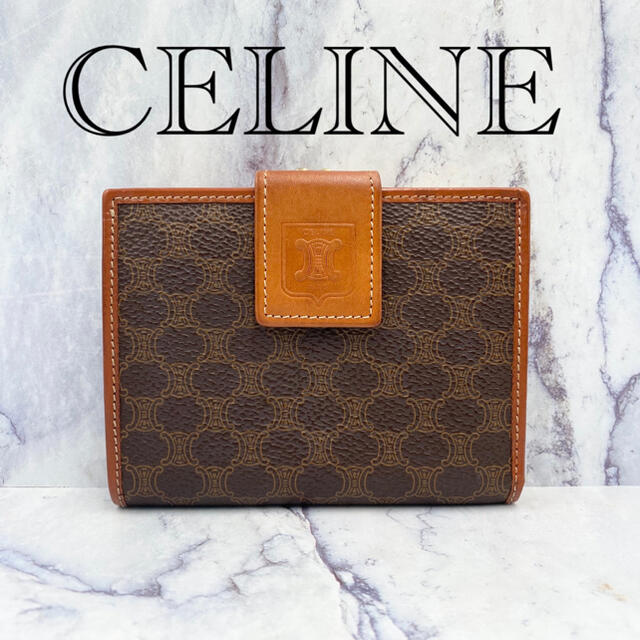 celine - オールドセリーヌ☆ヴィンテージ 二つ折り財布 折財布 コイン