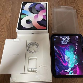 アイパッド(iPad)の［tatsuさん専］Apple iPad Air4 64GB WIFI シルバー(タブレット)