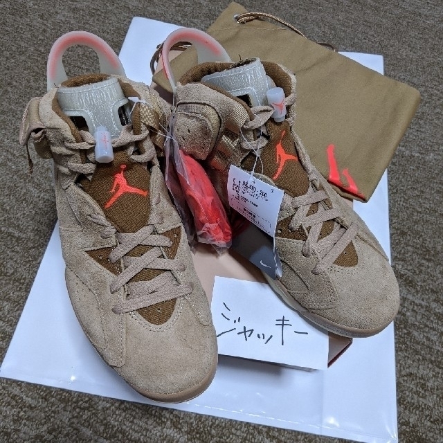 最安値 NIKE TRAVIS SCOTT AIR JORDAN 6