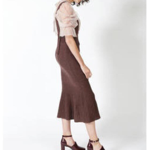 SNIDEL(スナイデル)のニットジャンスカ レディースのスカート(その他)の商品写真