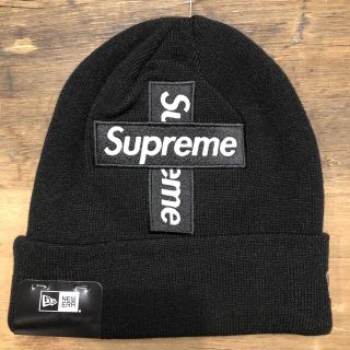 最終値下げ！supreme Big Logo beanie cross box