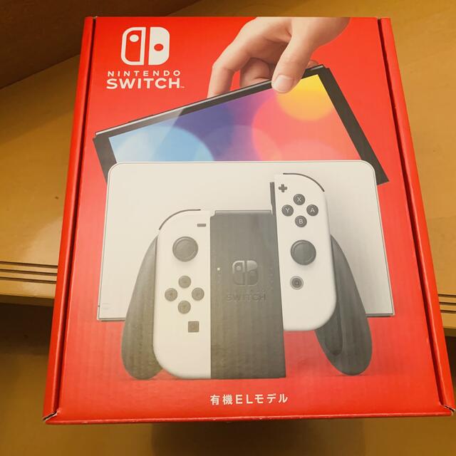 有機elNintendo Switch(有機ELモデル) 任天堂　美品　新型スイッチ