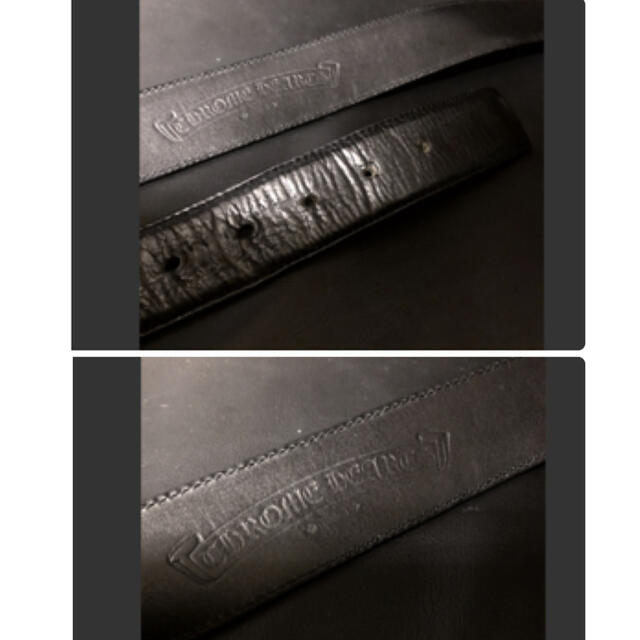 Chrome バックル レザーベルト 36の通販 by sayu♡'s shop|クロム