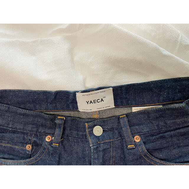 YAECA(ヤエカ)のYAECA デニム　ワイドストレート　13-11W メンズのパンツ(デニム/ジーンズ)の商品写真