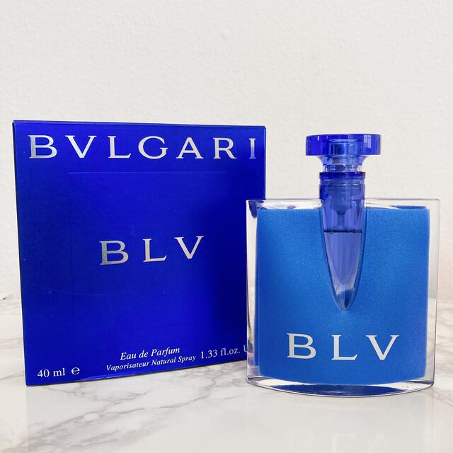 BVLGARI(ブルガリ)の廃盤　レア　BVLGARI  ブルー　BLV オードパルファム　40ml コスメ/美容の香水(ユニセックス)の商品写真