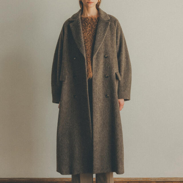 ロングコートCLANE DOUBLE WOOL LONG COAT②