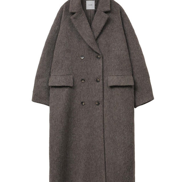 CLANE(クラネ)のCLANE DOUBLE WOOL LONG COAT② レディースのジャケット/アウター(ロングコート)の商品写真