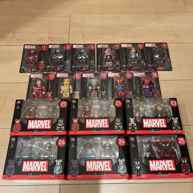 キャラクターグッズMARVEL Happyくじ BE@RBRICK