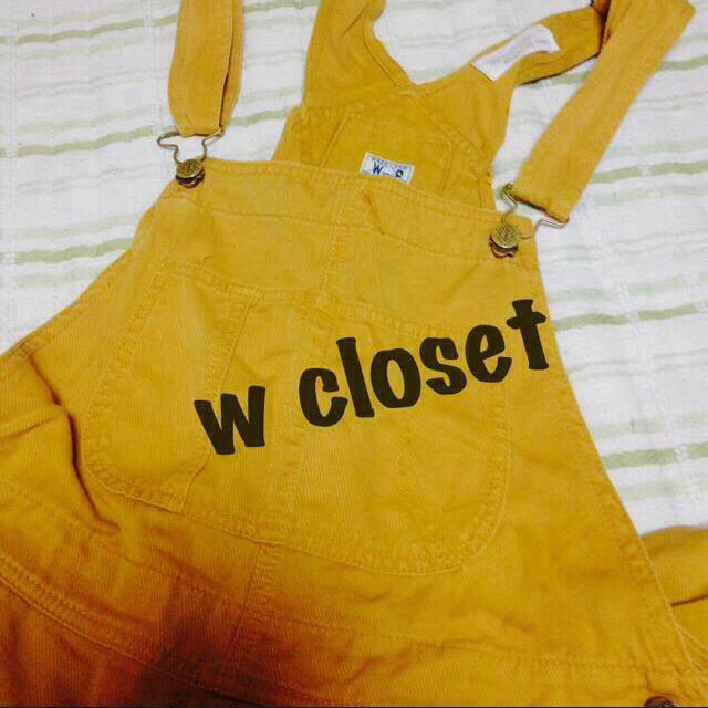 w closet(ダブルクローゼット)のお取り置き☆ レディースのパンツ(サロペット/オーバーオール)の商品写真