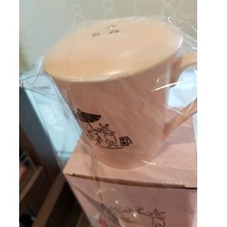 タリーズコーヒー(TULLY'S COFFEE)のタリーズ鳥獣戯画　蓋付きマグカップ(グラス/カップ)