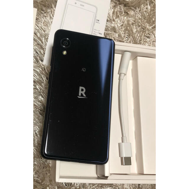 Rakuten(ラクテン)の楽天ミニ Rakuten mini 黒 スマホ/家電/カメラのスマートフォン/携帯電話(スマートフォン本体)の商品写真