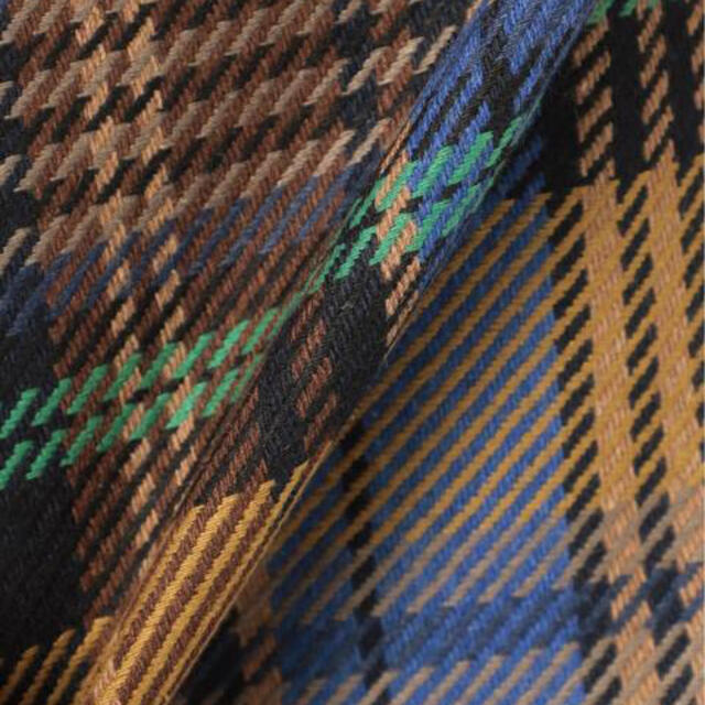 La TOTALITE(ラトータリテ)の【なあちゃん様専用】LaTotalite ビッグチェックスカート　キャメル38 レディースのスカート(ひざ丈スカート)の商品写真