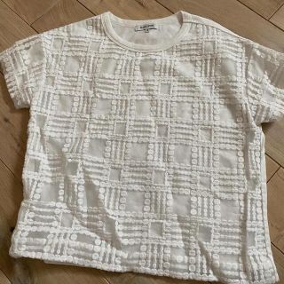 グローバルワーク(GLOBAL WORK)のTシャツドット柄(Tシャツ(半袖/袖なし))