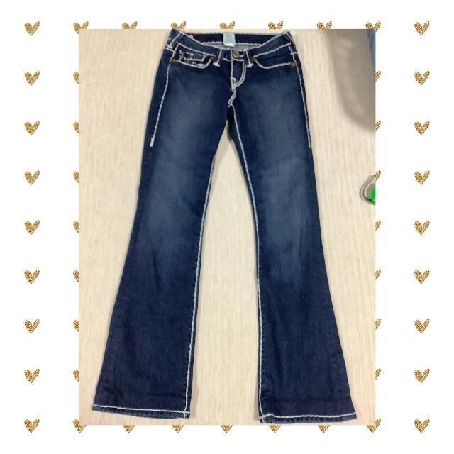 True Religion(トゥルーレリジョン)の本日お値下げ！高級デニムジーンズ★ トゥルーレリジョン ★25 レディースのパンツ(デニム/ジーンズ)の商品写真