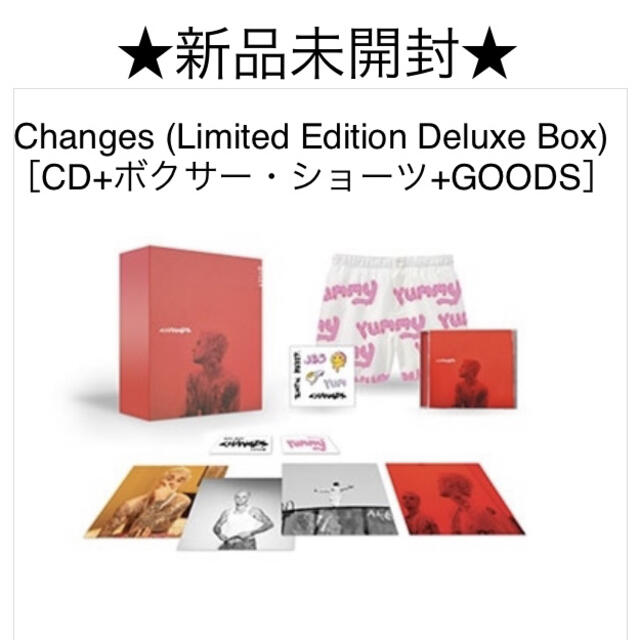 Changes (Limited Edition Deluxe Box) 限定盤 エンタメ/ホビーのCD(ポップス/ロック(洋楽))の商品写真
