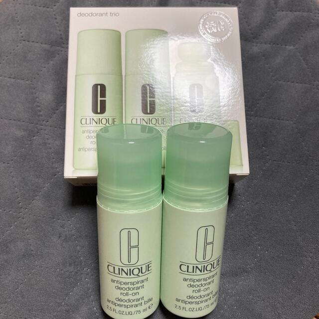 CLINIQUE(クリニーク)のCLINIQUE ★新品★2本セット　デオドラント　ロールオン コスメ/美容のボディケア(制汗/デオドラント剤)の商品写真