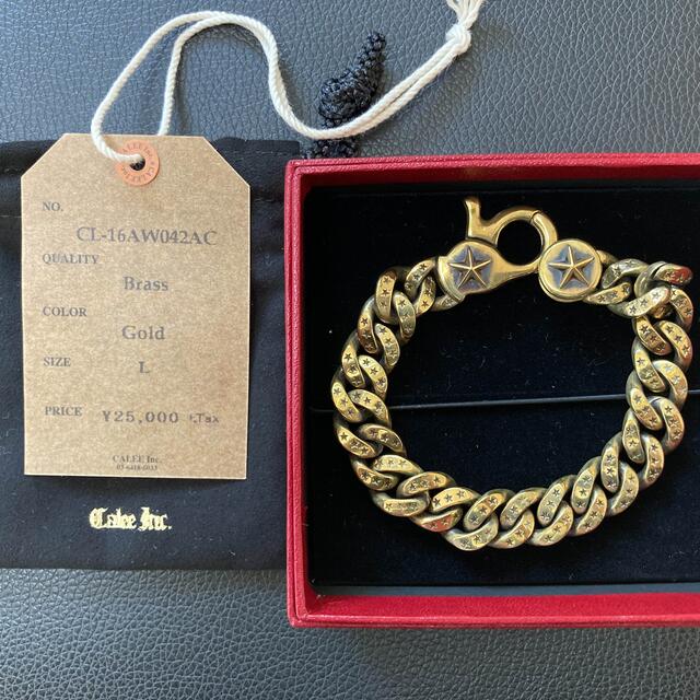 CALEE(キャリー)のCALEE CHAIN BRACELET メンズのアクセサリー(ブレスレット)の商品写真