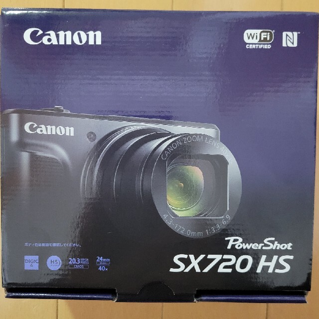 カメラCanon PowerShot SX720 HS BK