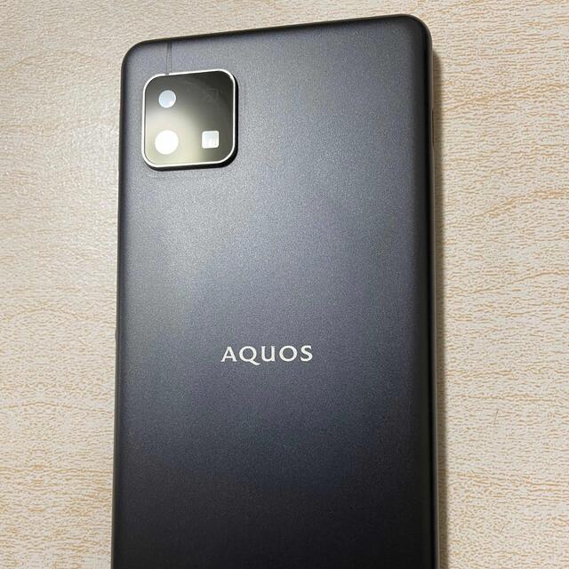 AQUOS(アクオス)のSHARP AQUOS sense4 lite 楽天版SIMフリー ブラック S スマホ/家電/カメラのスマートフォン/携帯電話(スマートフォン本体)の商品写真
