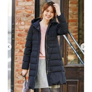 良好】組曲 ダウンコート SIZE S2 ロングダウンジャケット Hk0AsOu2Mi 正規品です 組曲 ダウンコート⭐︎リバーシブル ダウンジャケット