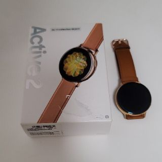 サムスン(SAMSUNG)のGalaxy Watch Active2 44mm ゴールド(その他)