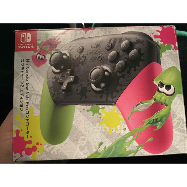 任天堂Switch Proコントローラー スプラトゥーン2 エディション