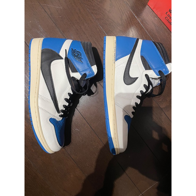 NIKE(ナイキ)の盛様専用AIR JORDAN 1 TRAVIS SCOTT FRAGMENT メンズの靴/シューズ(スニーカー)の商品写真