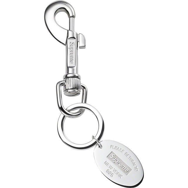 SilverSupreme Tiffany & Co Oval Tag Keyring ②