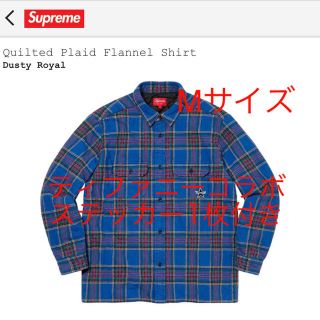 シュプリーム(Supreme)のSupreme Quilted Plaid Flannel Shirt M (シャツ)