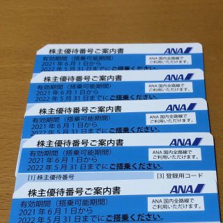 エーエヌエー(ゼンニッポンクウユ)(ANA(全日本空輸))のANA株主優待券(その他)