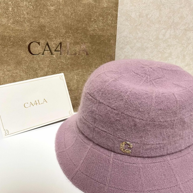 CA4LA バケットハット ピンク BKH.N KTZ02376 - ハット CA4LA バケットハット ピンク BKH.N KTZ02376 - ハット
