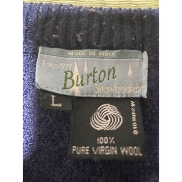 BURTON(バートン)のBURTON ニットセーター 希少 メンズのトップス(ニット/セーター)の商品写真