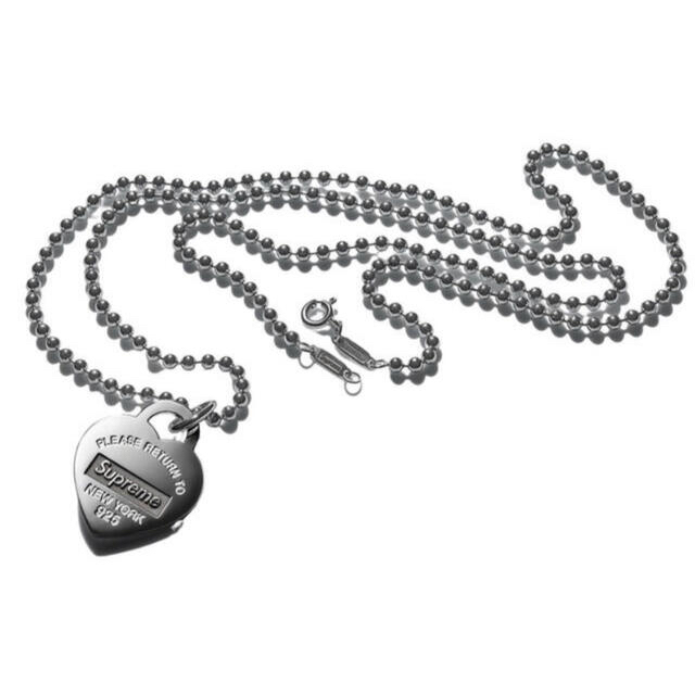 Supreme(シュプリーム)のSupreme / Tiffany&Co. Heart Tag Pendant  メンズのアクセサリー(ネックレス)の商品写真