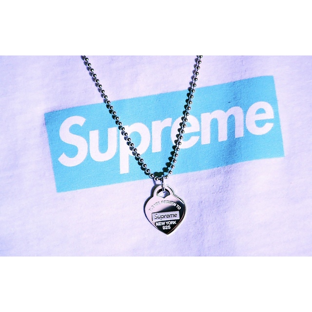 Supreme(シュプリーム)のSupreme / Tiffany&Co. Heart Tag Pendant  メンズのアクセサリー(ネックレス)の商品写真