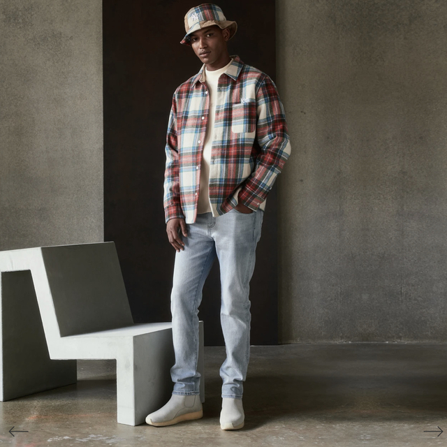 taka専用 Kith Check Plaid Ginza Bergamot