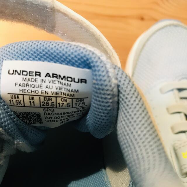 UNDER ARMOUR(アンダーアーマー)のアンダーアーマー　プレスクール　アンリミテッド　17.5cm キッズ/ベビー/マタニティのキッズ靴/シューズ(15cm~)(スニーカー)の商品写真