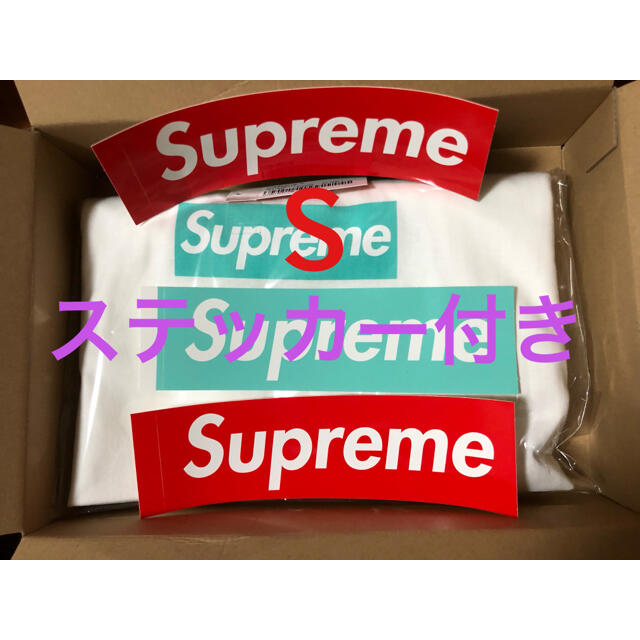 Supreme Tiffany & Co. Box Logo Tee S 送料込Tシャツ/カットソー(半袖/袖なし)