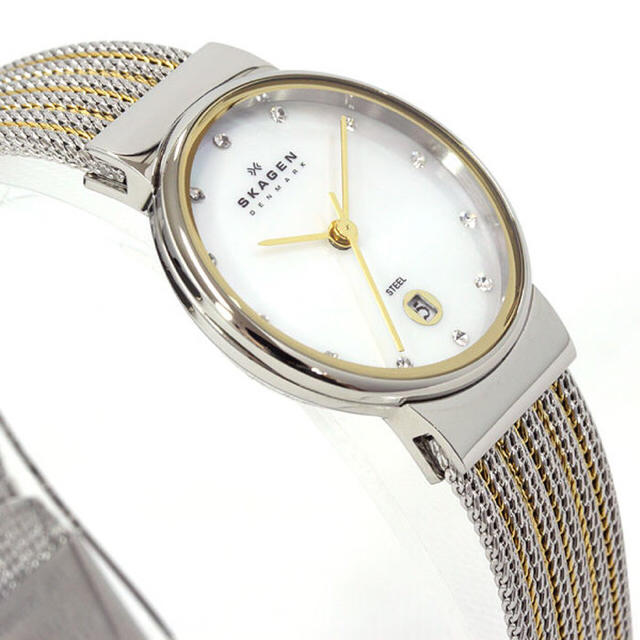 SKAGEN(スカーゲン)の新品 スカーゲン レディース 腕時計 355SSGS レディースのファッション小物(腕時計)の商品写真
