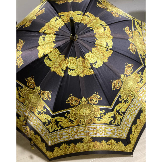 ヴェルサーチ GIANNI VERSACE 折り畳み傘 ロゴ- ヴェルサーチ GIANNI VERSACE 折り畳み傘 ロゴ-