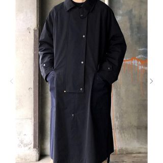 アナクロノーム AN007 TRENCH COAT トレンチコート 00 黒