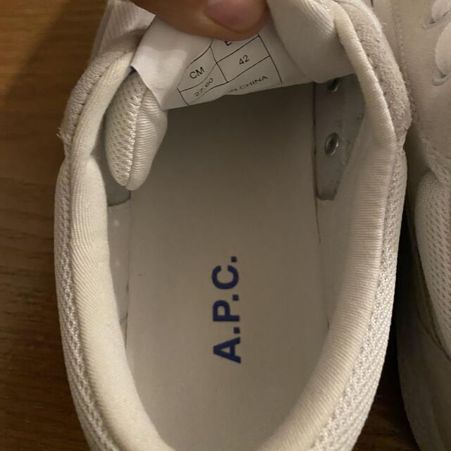 A.P.C(アーペーセー)のA.P.C.   スニーカー　最終値下げ❗️ メンズの靴/シューズ(スニーカー)の商品写真