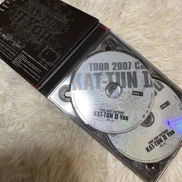 KAT-TUN(カトゥーン)のTOUR　2007　cartoon　KAT-TUN　II　You（ブックタイプ・ エンタメ/ホビーのDVD/ブルーレイ(舞台/ミュージカル)の商品写真