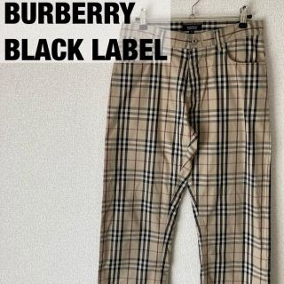 バーバリーブラックレーベル(BURBERRY BLACK LABEL)のBURBERRY BLACK LABEL ノバチェック パンツ(チノパン)